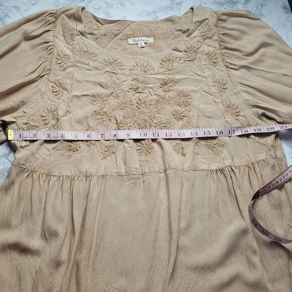 Solitaire Tan Blouse XL - Picture 9 of 12